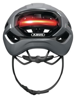 Abus Taipan LED Silver Helmet