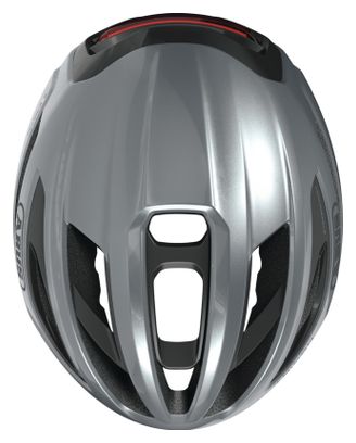 Abus Taipan LED Silver Helmet