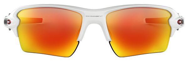 OAKLEY FLAK 2.0 XL Sunglasses White - Prizm Ruby OO9188-9359