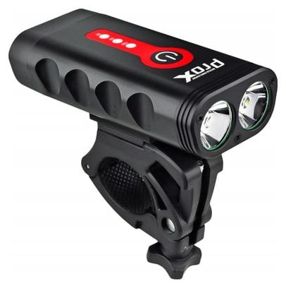 Eclairage de vélo avant 900 Lumen USB Rechargeable