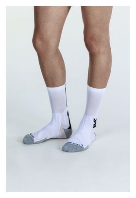 X-Socks Bike Perform Crew Blanco Negro