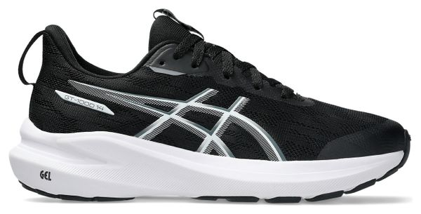 Asics GT-1000 14 GS Running Shoes for Kids, Black/White