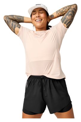 Brooks Cascadia 2-in-1 Shorts, Black, Women's