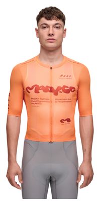 Maap Strata Pro Air 3.0 Kurzarm-Trikot für Herren, orange