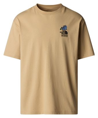 The North Face Mountain Cleanup Unisex Oversized T-Shirt Green