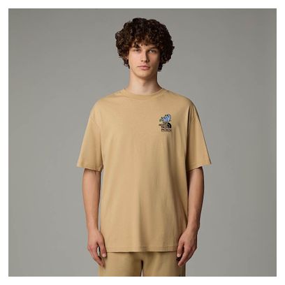 The North Face Mountain Cleanup Unisex Oversized T-Shirt Green