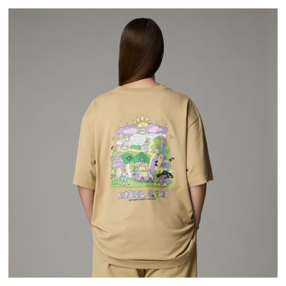 The North Face Mountain Cleanup Unisex Oversized T-Shirt Green