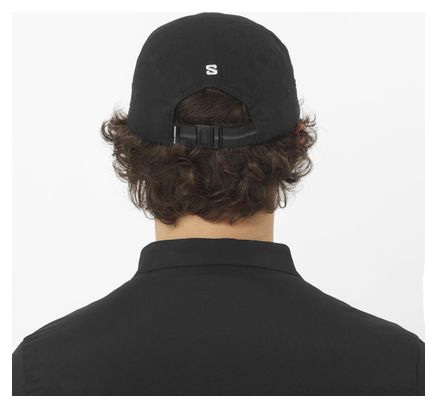 Casquette Salomon Logo 5 Panel Noir 
