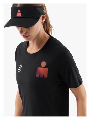 T-Shirt Running Compressport Training Ironman 2025 Noir Femme