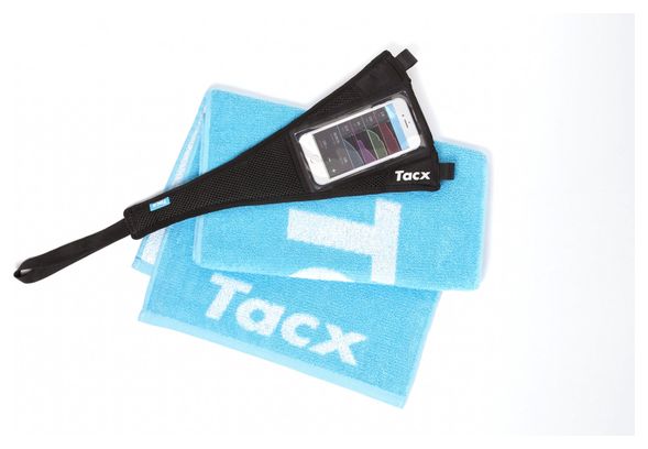 Anti-perspiration fabric TACX with smartphone pocket
