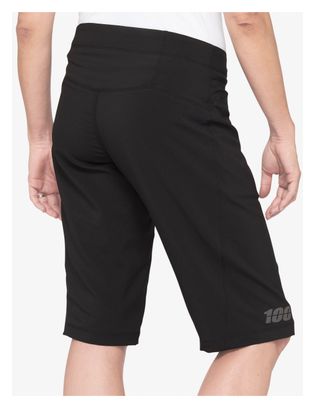 100% Women's Ridecamp Shorts Schwarz