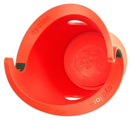 Cycloc Solo Wall Bike Rack orange