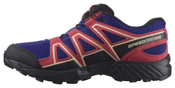 Chaussures de Trail Salomon Speedcross ClimaSalomon Waterproof Enfant Bleu / Rose