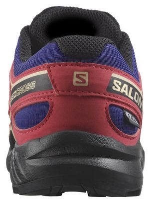 Salomon Speedcross ClimaSalomon Waterdichte Kinder Trailschoenen Blauw / Roze