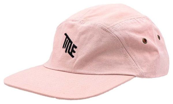 Title Five Panel Cap Rose