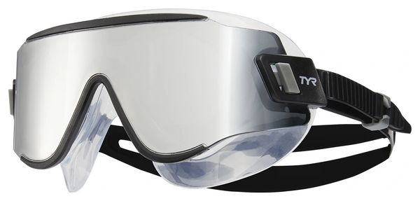 Tyr Tidal Wave Mirrored Swim Mask Silver/Black