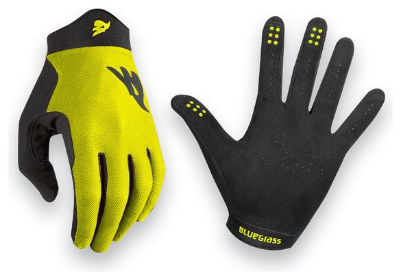 Bluegrass Union Long Gloves Fluorescent Yellow / Black