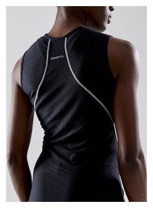 Maillot sin mangas Craft Cool Mesh Superlight para mujer Negro