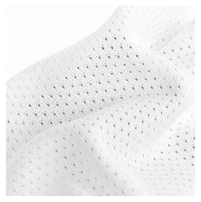 Casquette Darevie Cyclisme Ventilée Légère et Respirante Blanche et Noir