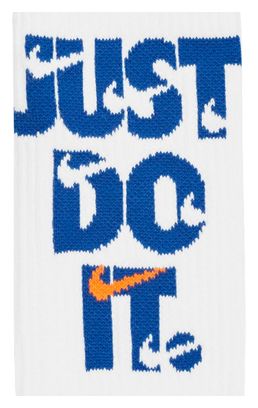 Chaussettes (3 paires) Nike Everyday Plus Cushioned Blanc Unisexe