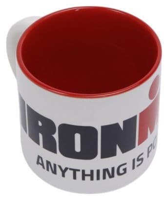 Mug Ironman 'Anything Is Possible' 350ml Blanc/Rouge