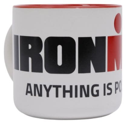 Mug Ironman 'Anything Is Possible' 350ml Blanc/Rouge