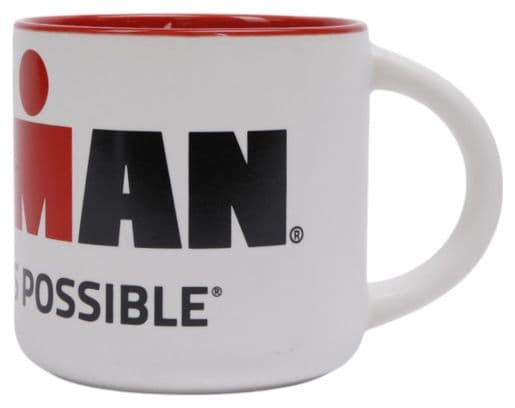 Mug Ironman 'Anything Is Possible' 350ml Blanc/Rouge