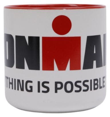 Mug Ironman 'Anything Is Possible' 350ml Blanc/Rouge