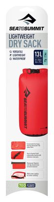 Waterproof Bag Sea To Summit Lightweight Dry Sacks 13 Liters Red