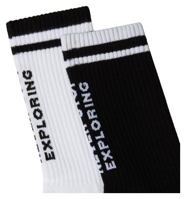 2 Pares de Calcetines The North Face Everyday NSE Mid-Calf Negro/Blanco (x2)