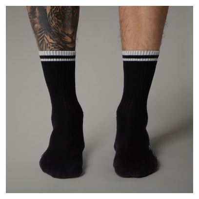 2 Pares de Calcetines The North Face Everyday NSE Mid-Calf Negro/Blanco (x2)