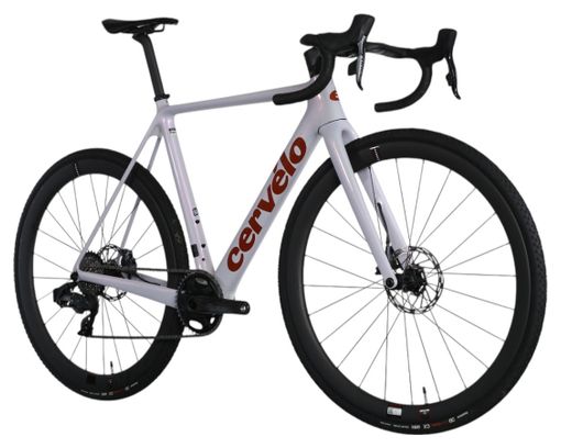 Gravel Bike Cervelo R5-CX Sram Force AXS 12V Rose 2024 | T.54 167/176cm - Tentoonstellingsfiets 
