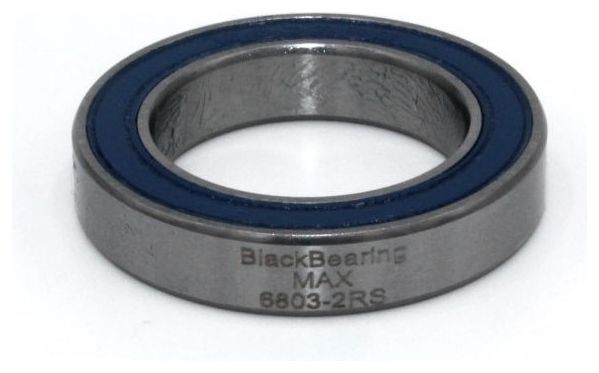 Black Bearing 61803-2RS Max 17 x 26 x 5 mm