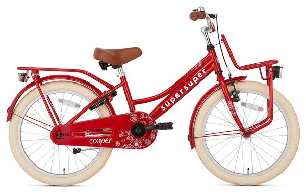 Vélo Enfant SuperSuper Cooper - 20 pouces - Rouge