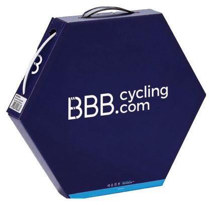 BBB StopLine WLC Taller Funda Freno 50 metros Blanco