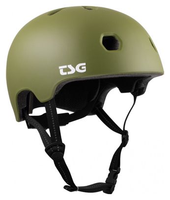 TSG Meta Solid Satin Green Urban Helm
