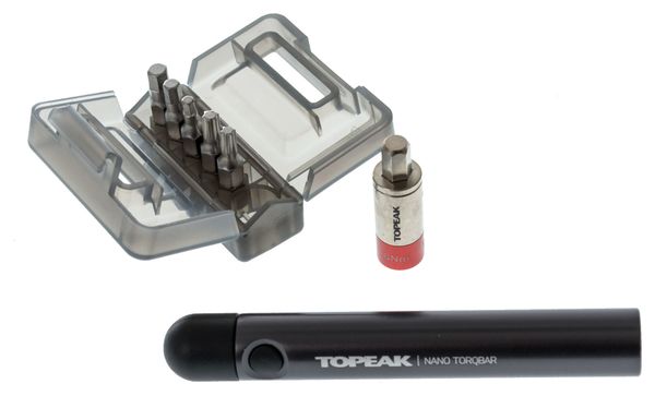 Clé dynamométrique Topeak Torq Stick Pro 2-10Nm - noir/argenté - TU - Bricolage