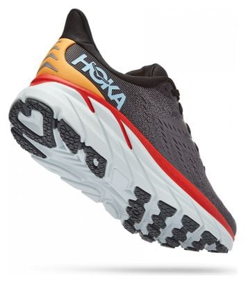 Hoka Clifton 8 Running Shoes Zwart Rood