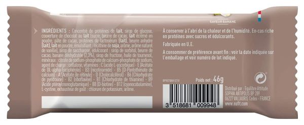 EAFIT Barre Protéinée Présentoir de 24 Barres de 46g - Banane