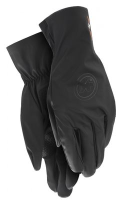Guanti lunghi Assos RSR Thermo Rain Shell Black