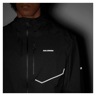 Giacca impermeabile Salomon S/Lab Bonatti Infinite Nero Uomo