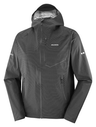 Giacca impermeabile Salomon S/Lab Bonatti Infinite Nero Uomo
