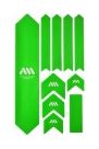 Kit Protection de Cadre ALL MOUNTAIN STYLE Honey Comb XL 10 pcs - Vert Blanc