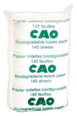 Papier toilette biodégradable CAO (lot de 2 paquets)