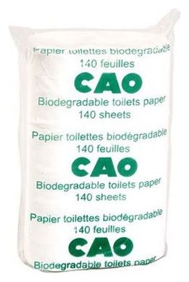 Papier toilette biodégradable CAO (lot de 2 paquets)