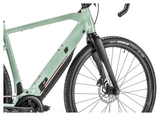 Moustache Dimanche 29.3 Gravel Electric Gravel Bike Shimano GRX 10S 500 Wh 700 mm Almond Green 2020