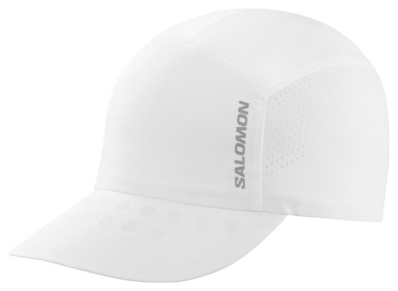 Gorra Salomon Cross Compact Blanca Unisex