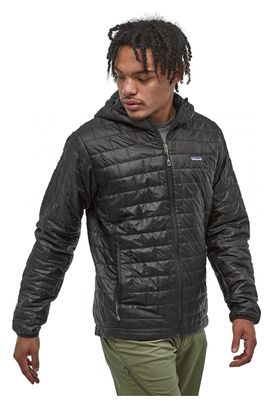 Daunenjacke Patagonia Nano Puff Hoody Black Men