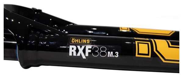 Fourche Öhlins RXF38 M.3 Air 29'' | TTX18 | Boost 15x110 mm | Déport 44 mm | Noir