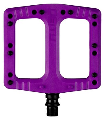 Paire de Pédales Plates Deity Deftrap Violet